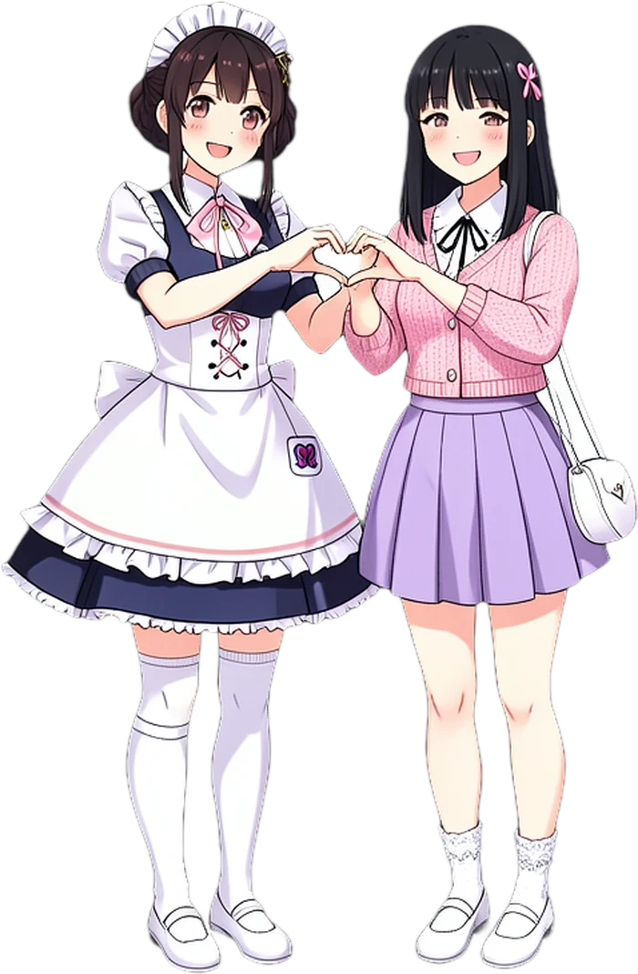 บัวกับคุณลูกค้าทำมือเป็นหัวใจถ่ายเชกิ